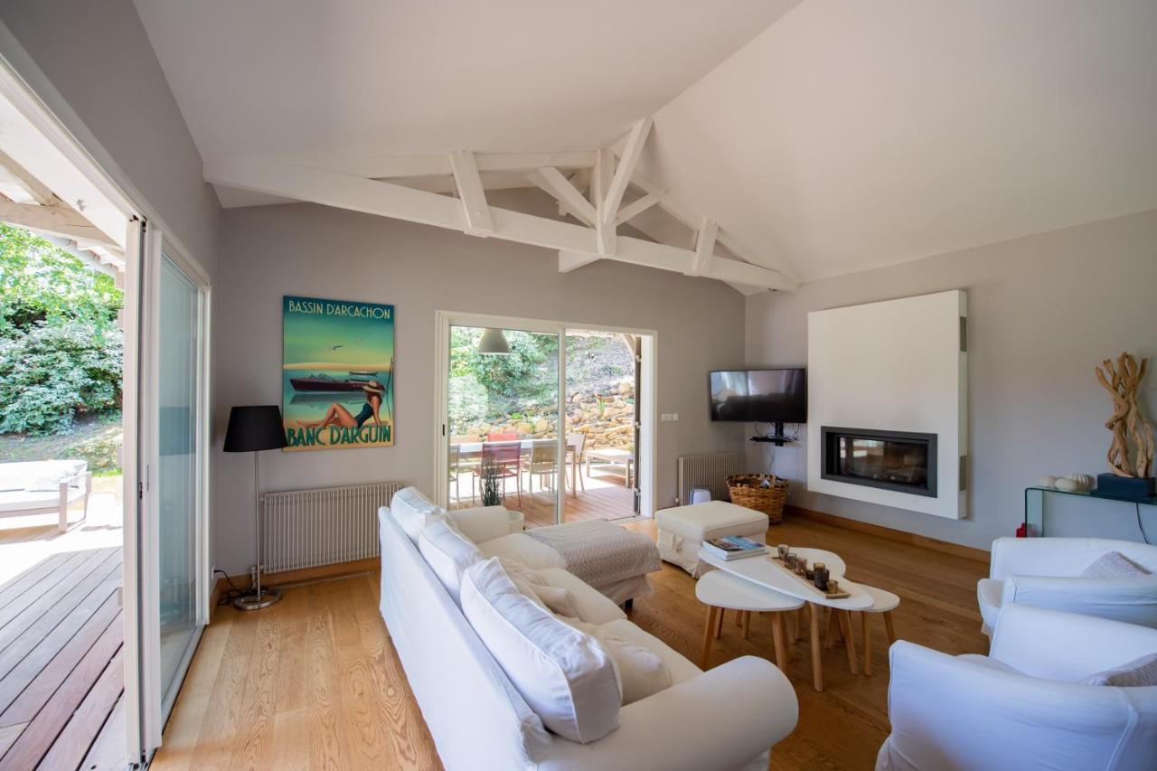 Villa Spacieuse A Arcachon, Proche Plages, Jardin Exteriér fotografie